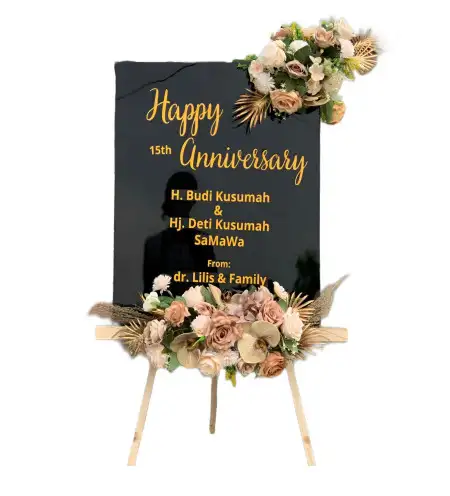 Papan Bunga Akrilik Munduk